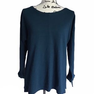 Loft Long Sleeve Sweater w/ Bow-Tie Wrists Small